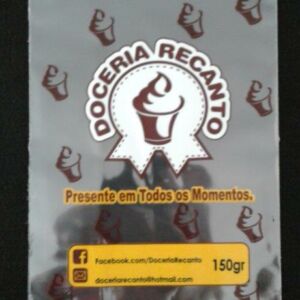 SACO PLÁSTICO PARA DOCES