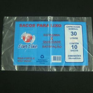 SACO PLÁSTICO PARA SACOS DE LIXO 2