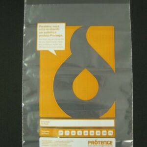 SACO PLÁSTICO PARA EPIS, MASCARA, RESPIRADORES, FILTROS, LUVAS, ÓCULOS, BOTAS, PROTETOR AURICULAR UNIFORMES, ARTIGOS DE SINALIZAÇÃO PROTEÇÃO SEGURANÇA