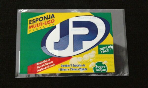 SACO PLÁSTICO PARA ESPONJA MULTIUSO DUPLA FACE