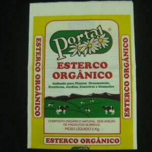 SACO PLÁSTICO PARA ESTERCO ORGÃNICO
