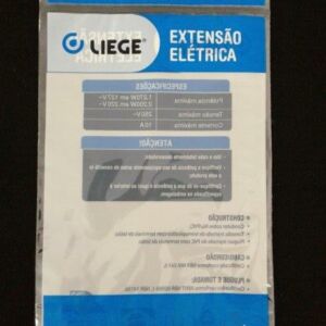 SACO PLÁSTICO PARA EXTENSÃO ELÈTRICA COM SOLAPA E FURO PARA DISPLAY 2