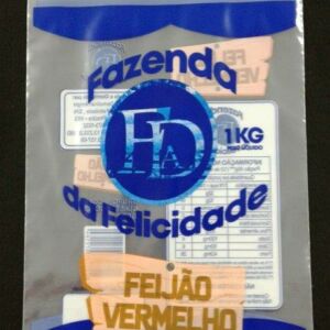 SACO PLÁSTICO PARA FEIJÃO