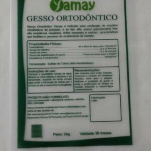 SACO PLÁSTICO PARA GESSO COMUM, ORTODÔNTICO E OUTROS