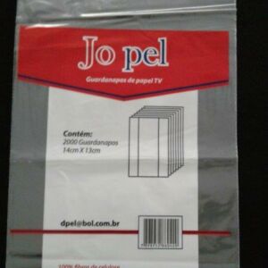 SACO PLÁSTICO PARA GUARDANAPOS  DE PAPEL TV