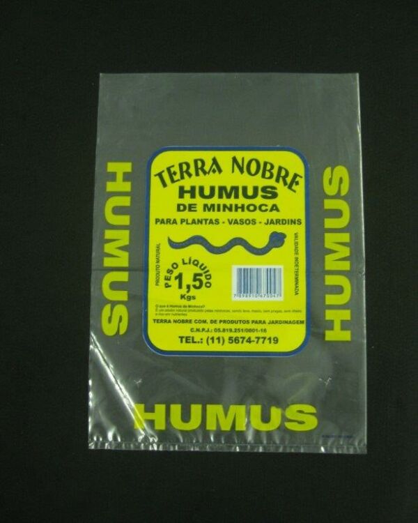 SACO PLÁSTICO PARA HUMUS DE MINHOCA