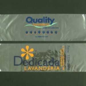 SACO PLÁSTICO PARA LAVANDERIA GRAVATA