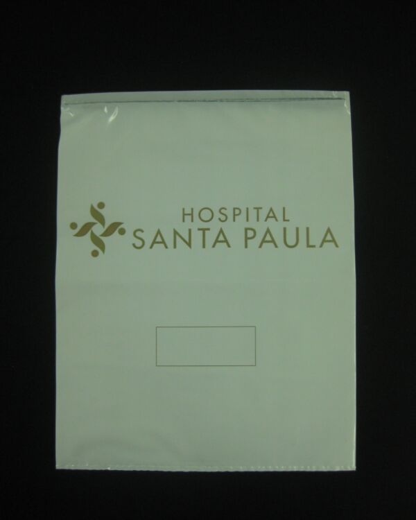 SACO PLÁSTICO PARA MALOTE TRANSPORTE E GUARDA  DE DOCUMENTOS - Imagem 2