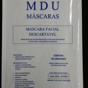 SACO PLÁSTICO PARA MÁSCARA FACIAL DESCARTÁVEL 1