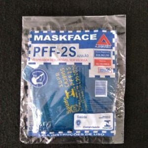 SACO PLÁSTICO PARA MÁSCARA FACIAL RESPIRADOR PURIFICADOR DE AR DESCARTÁVEL COM E SEM VÁLVULA 1