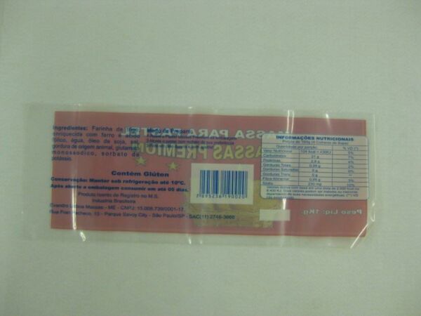 SACO PLÁSTICO PARA MASSA DE PASTEL 1 KG E 0,5 KG