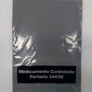 SACO PLÁSTICO PARA MEDICAMENTO CONTROLADO PORTARIA 344 - 98