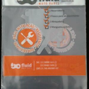 SACO PLÁSTICO PARA MOTO PEÇAS COM SOLAPA E FURO PARA DISPLAY