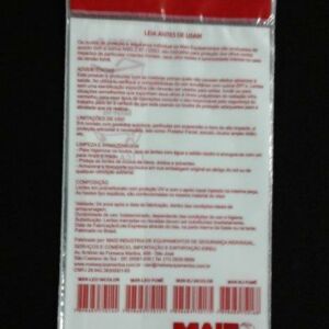 SACO PLÁSTICO PARA ÓCULOS DE SEGURANÇA COM SOLAPA E FURO PARA DISPLAY 2