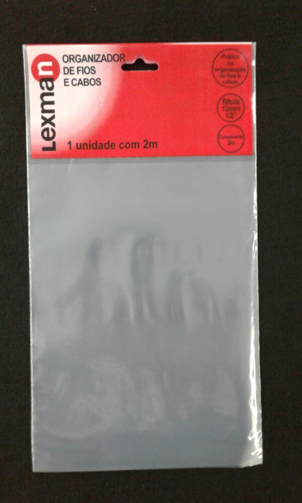 SACO PLÁSTICO PARA ORGANIZADOR DE FIOS COM SOLAPA E FURO PARA DISPLAY - Image 2