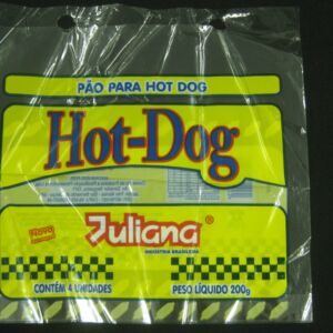 SACO PLÁSTICO PARA PÃES DE HOTDOG
