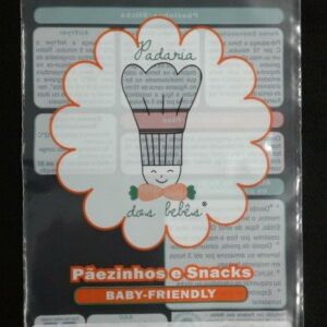 SACO PLÁSTICO PARA PÃES, SNACKS E COOKIES CONGELADOS PARA BEBÊS