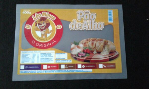 SACO PLÁSTICO PARA PÃO DE ALHO 9
