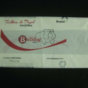 SACO PLÁSTICO PARA  PAPEL TOALHA INTERFOLHA COM SANFONA NAS LATERAIS E ABERTURA NA PARTE SUPERIOR