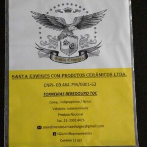 SACO PLÁSTICO PARA PARA TORNEIRAS, BEBEDOUROS DE TOC E PRODUTOS CERÂMICOS