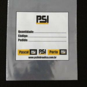 SACO PLÁSTICO PARA PEÇAS HIDRÁULICAS