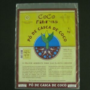 SACO PLÁSTICO PARA PÓ  DE FIBRA DE COCO