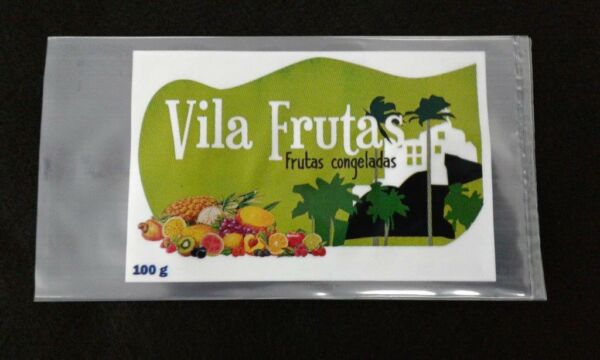 SACO PLÁSTICO PARA POLPA DE FRUTA E SUCO CONGELADO