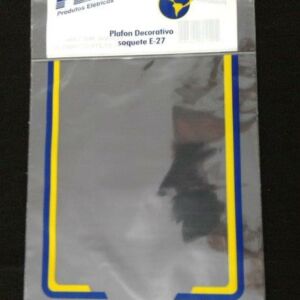 SACO PLÁSTICO PARA PRODUTOS ELÉTRICOS PLAFOM DECORATIVO COM SOLAPA E FURO PARA DISPLYA 4