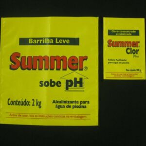 SACO PLÁSTICO PARA PRODUTOS QUIMÍCOS BARRILHA E CLORO