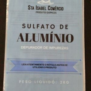 SACO PLÁSTICO PARA PRODUTOS QUÍMICOS SULFATO DE ALUMÍNIO