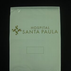 SACO PLÁSTICO PARA PRONTUÁRIOS E GUARDA DE DOCUMENTOS COM FECHO TRILHO