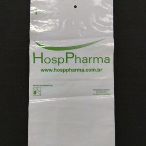 SACO PLÁSTICO PARA PROTEÇÃO A LUZ DE MEDICAÇÃO INTRAVENOSA E SECREÇÃO PULMONAR 2