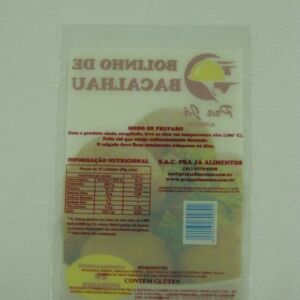 SACO PLÁSTICO PARA SALGADOS CONGELADOS 13