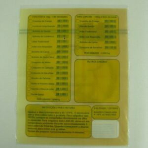 SACO PLÁSTICO PARA SALGADOS CONGELADOS 22