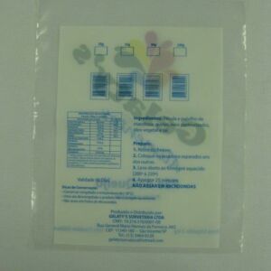 SACO PLÁSTICO PARA SALGADOS CONGELADOS 14