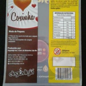 SACO PLÁSTICO PARA SALGADOS COXINHA CONGELADA 2