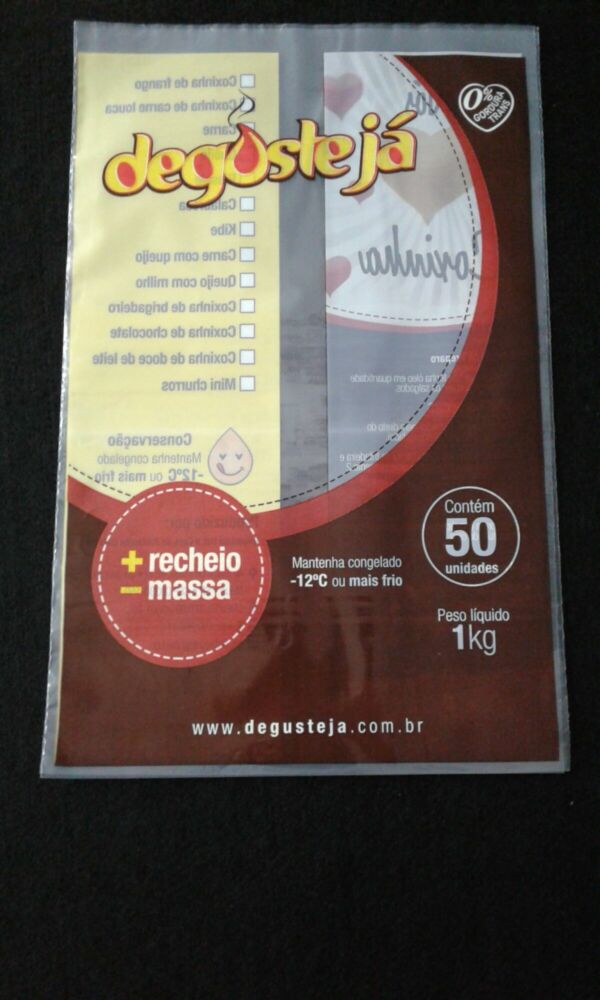 SACO PLÁSTICO PARA SALGADOS COXINHAS CONGELADAS - Image 12