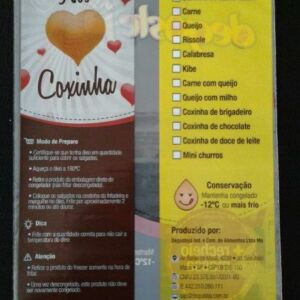 SACO PLÁSTICO PARA SALGADOS CONGELADOS 23