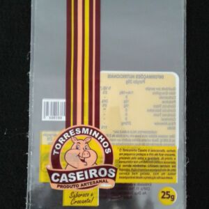 SACO PLÁSTICO PARA TORRESMO CASEIRO COM FURO PARA DISPLAY