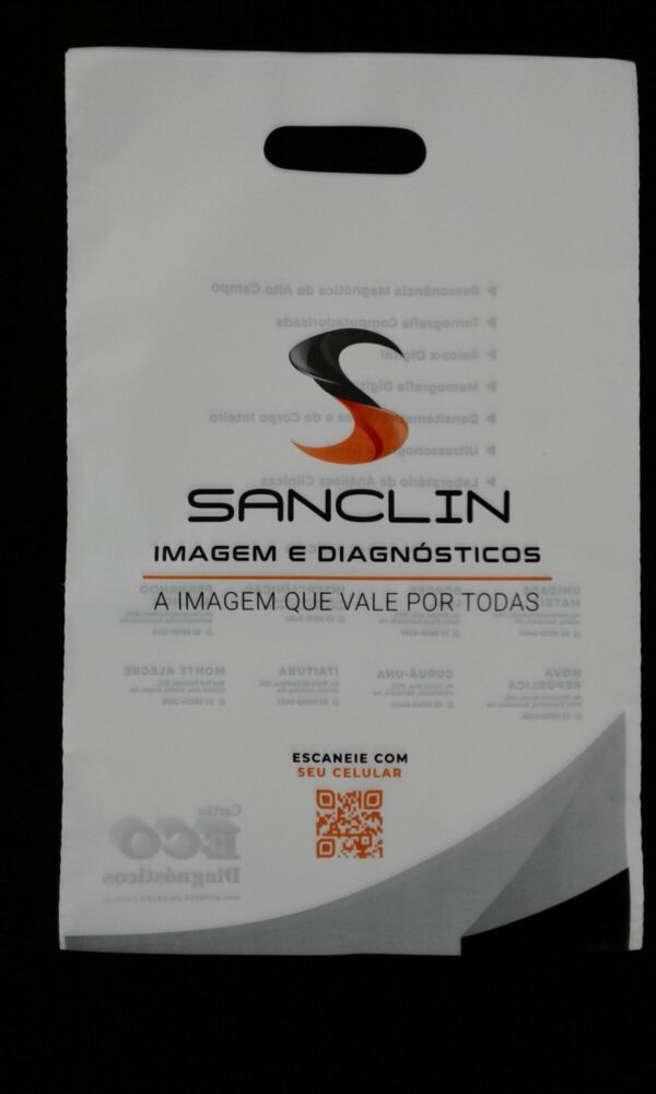 SACOLA PLÁSTICA ALÇA BOCA VAZADA PARA CLÍNICAS DE IMAGEM E DIAGNÓSTICOS - Image 5