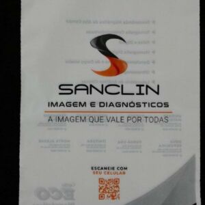 SACOLA PLÁSTICA ALÇA BOCA VAZADA PARA CLÍNICAS DE IMAGEM E DIAGNÓSTICOS 2