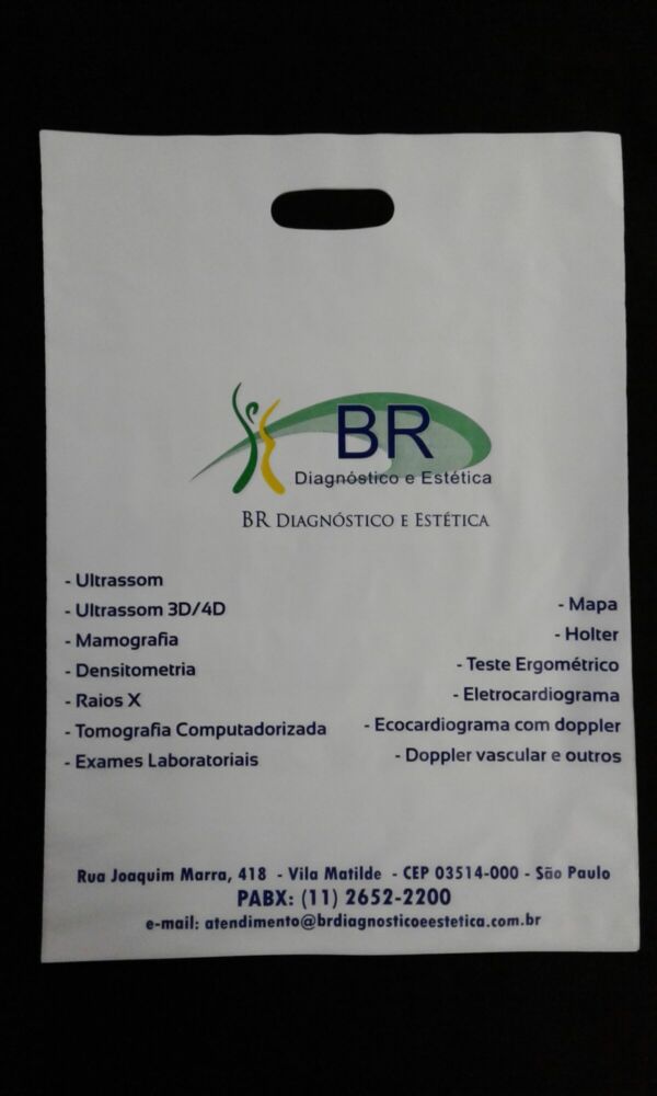 SACOLA PLÁSTICA ALÇA BOCA VAZADA PARA CLÍNICAS DE IMAGEM E DIAGNÓSTICOS - Image 11