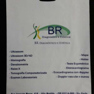 SACOLA PLÁSTICA ALÇA BOCA VAZADA PARA CLÍNICAS, HOSPITAIS E LABORATÓRIOS 8