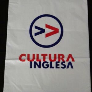 SACOLA PLÁSTICA ALÇA BOCA VAZADA PARA CURSINHOS, COLÉGIOS, FACULDADES, UNIVERSIDADES AÇÃO PROMOCIONA 3