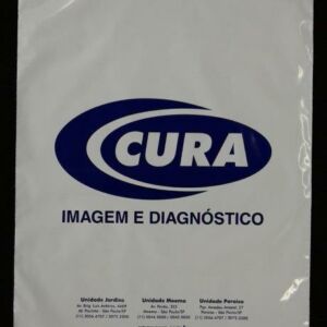 SACOLA PLÁSTICA ALÇA BOCA VAZADA PARA LABORATÓRIOS, CLÍNICAS E HOSPITAIS 5