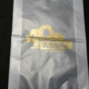 SACOLA PLÁSTICA ALÇA BOCA VAZADA PARA REDE ATACADISTA E SUPERMERCADOS AÇÃO PROMOCIONAL 1