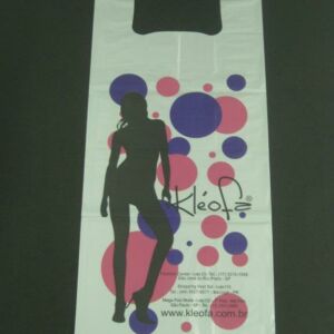 SACOLA PLÁSTICA ALÇA CAMISETA PARA LOJAS DE ROUPAS 5