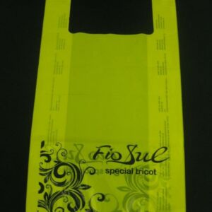 SACOLA PLÁSTICA ALÇA CAMISETA PARA LOJAS DE ROUPAS 3