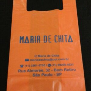 SACOLA PLÁSTICA ALÇA CAMISETA PARA LOJAS DE ROUPAS ATACADO E DISTRIBUIDORES