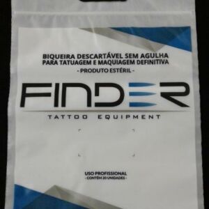 SACOLA PLÁSTICA COM FECHO ZIP ALÇA BOCA VAZADA PARA PRODUTOS, PEÇAS E ACESSÓRIOS DE TATUAGEM 11